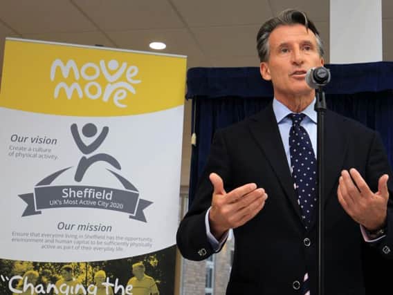 Lord Sebastian Coe officially opened the new Graves Health and Sports Centre in October 2016