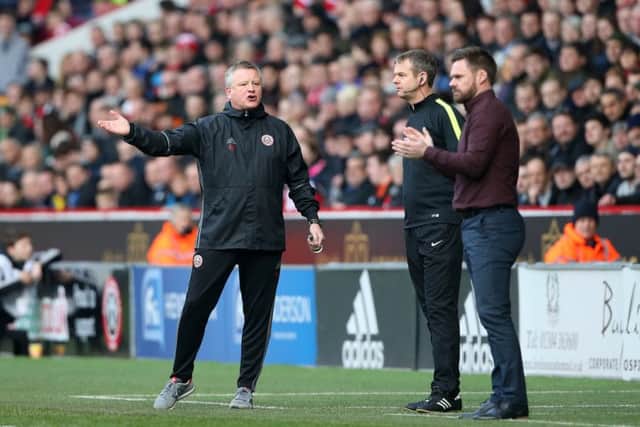 Chris Wilder has the utmost respect for his fellow managers, including Bolton's Phil Parkinson. Pic David Klein/Sportimage