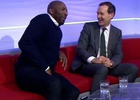 Oops - Johnny Nelson comes adrift