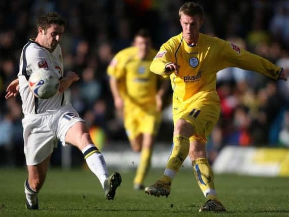 Chris Brunt scoring an audacious goal against Leeds United, ten years ago next week