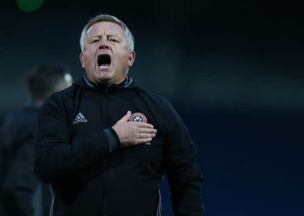Chris Wilder has praised the backing his team have been given by fans this season