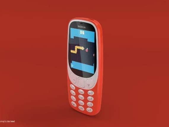 Nokia 3310 with Snake included - picture from hmdglobal.com