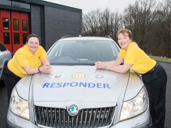 L-R: Hayley Laurie and Jayne White  are members of the LIFE team which operates  in Sheffield