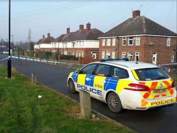 A man, named locally as Cameron Spalding, was shot in his chest in Sheffield