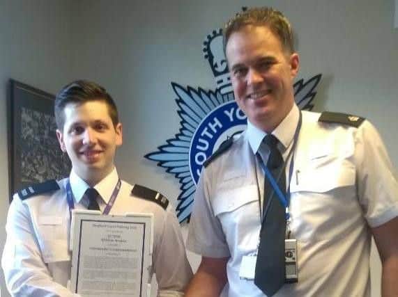 Special Sergeant William Memmi has been honoured for his efforts to help South Yorkshire Police