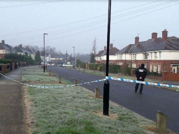A man was shot in Butterthwaite Road