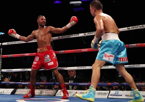 Kell Brook 'putting on a show' against GGG