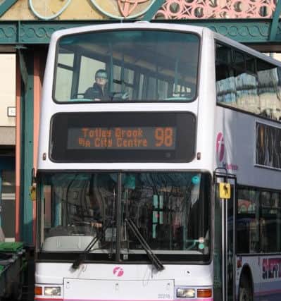 First Buses Sheffield.