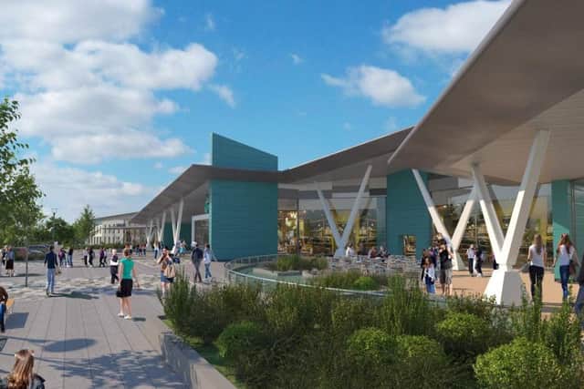 How the Moto station off the A1(M) could look.