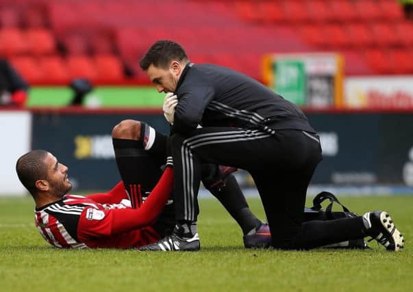 Leon Clarke has struggled with an ankle injury
