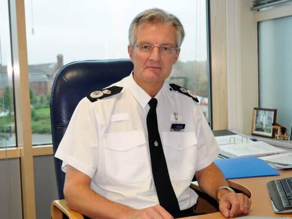 Former Chief Constable David Crompton during his time at South Yorkshire Police
