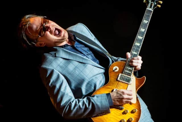 Guitar king Joe Bonamassa will be live on stage at Sheffield Arena on Monday, April 24, 2017. Photo: Laurence Harvey.