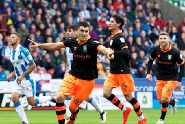 Fernando Forestieri, here after converting against Huddersfield, has scored two and missed one this season