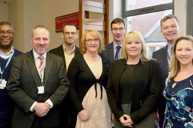 Apprentice awards roundtable at The Star. Charles Ricketts, Bob Clifford, Rob Hollingworth, Haroldine Lockwood, Andrew Hartley, Zena Wardle, James Godsell and Lucinda White