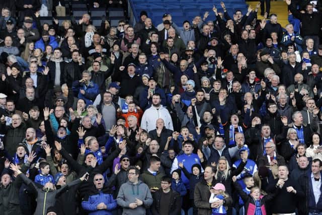 Sheffield Wednesday fans were in full voice at Hillsborough on Saturday