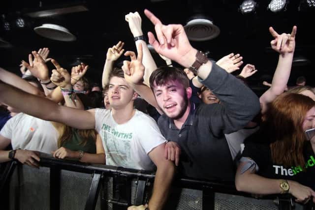 Homecoming fans went wild in the mosh pit for Sheffield indie stars The Sherlocks.