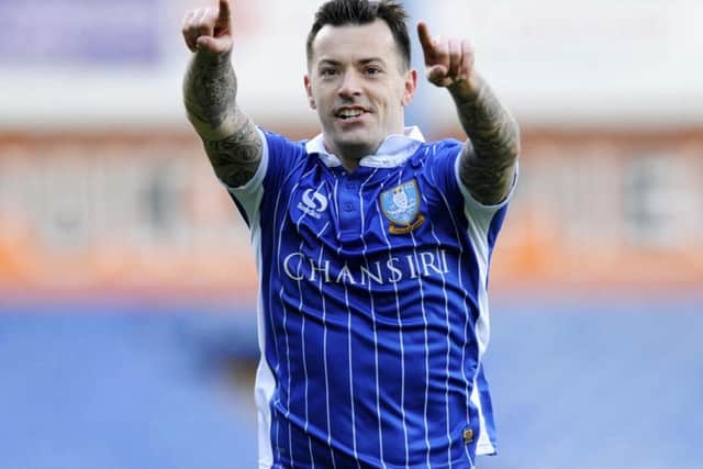 Ross Wallace celebrates his goal against Norwich City