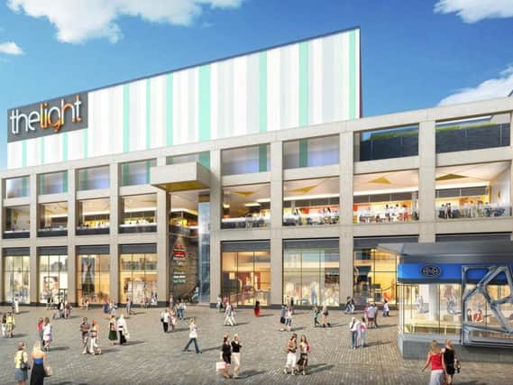 An artist's impression of the new Light Cinema on The Moor in Sheffield.