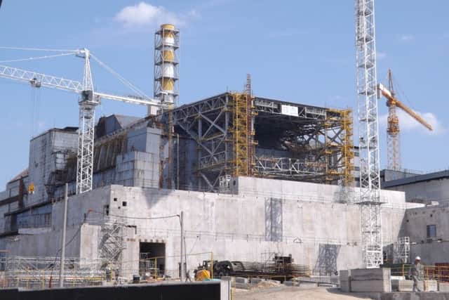 The Chernobyl power plant in 2016, site of the 1986 nuclear disaster