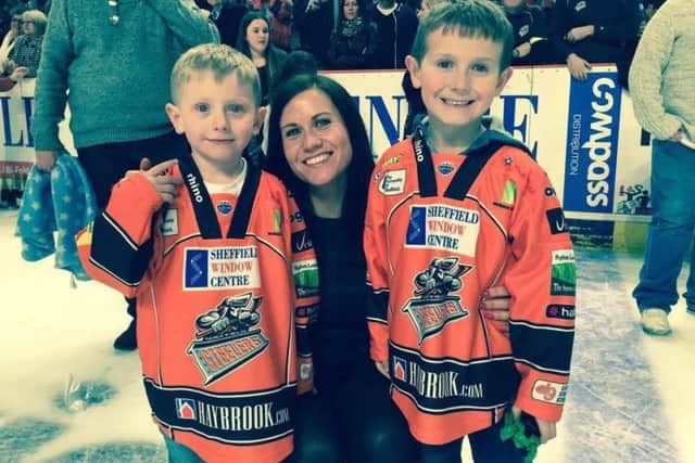 Kirsty Phillips and kids