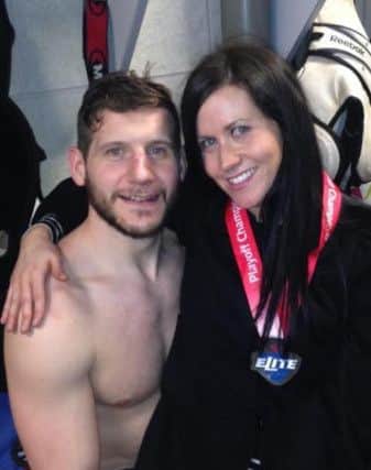 Jonathan Phillips and wife Kirsty