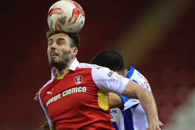 Anthony Forde in action against the Seagulls