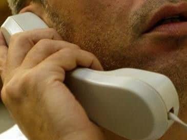 Phone scam.