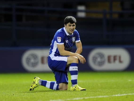 Fernando Forestieri cuts a frustrated figure on the Hillsborough turf in the 1-1 draw with Burton Albion