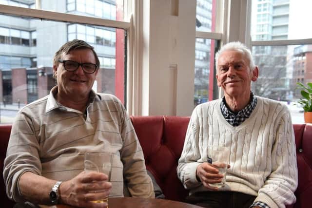 Pub punters Karl Lyons and Dave Barton say they don't drink enough to notice any changes in pint prices