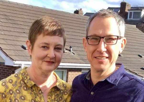 Maureen Giblin, with her brother-on-law Julian Parker, both of Sheffield. Julian is a living kidney donor. His donation enabled Maureen to be matched with another living donor when she needed a kidney transplant, through the National Living Donor Kidney Sharing Schemes.