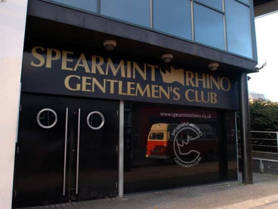 Spearmint Rhino in Brown Street, Sheffield.