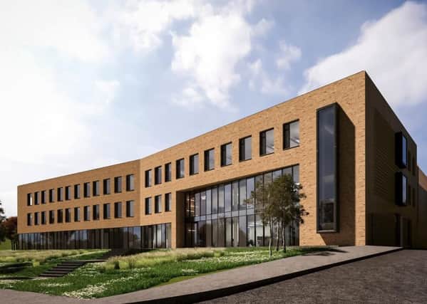An artist's impression of the new school Sheffield Council wants to build on the site of the former Bannerdale Centre. Photo: Bond Bryan Architects