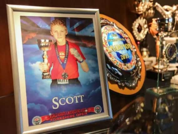 Scott Marsden was well known in kickboxing circles (Picture: SWNS)