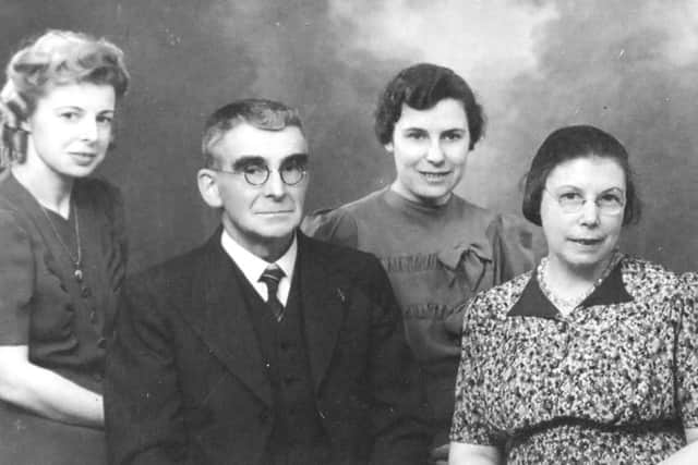 Thora Bond (middle), pictured with her family l-r Esme, George, Mabel and Alan. Picture: NSST Bond MC 4