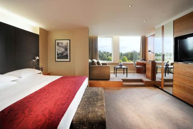 The hotel's Park Suitess overlook Kensington Gardens