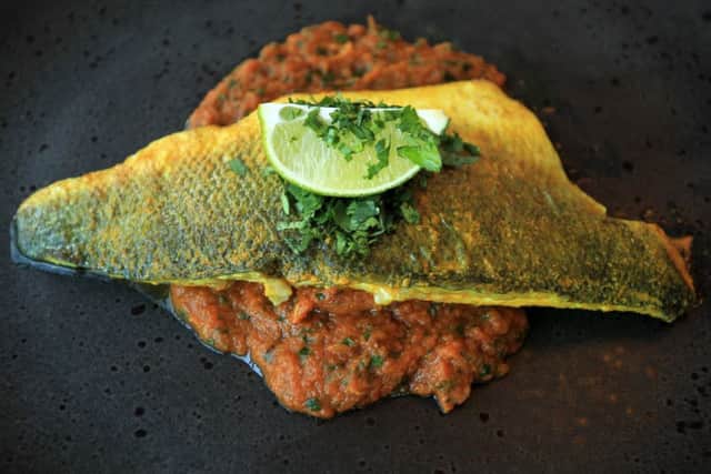 Food review at Lavang on Fulwood Road - 7 Hills Jhol, filet seabass spiced in a lime and coriander flavoured broth. Picture: Chris Etchells