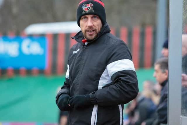 Sheffield FC boss James Colliver feels his side have not had rub of green in recent games. Picture by Ben Webster