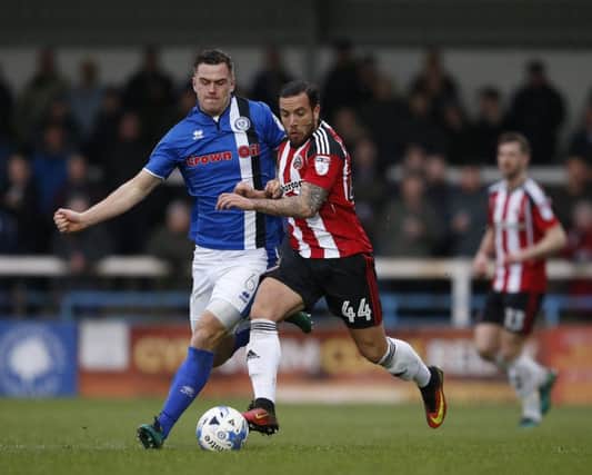Samir Carruthers joined Sheffield United from MK Dons: Simon Bellis/Sportimage