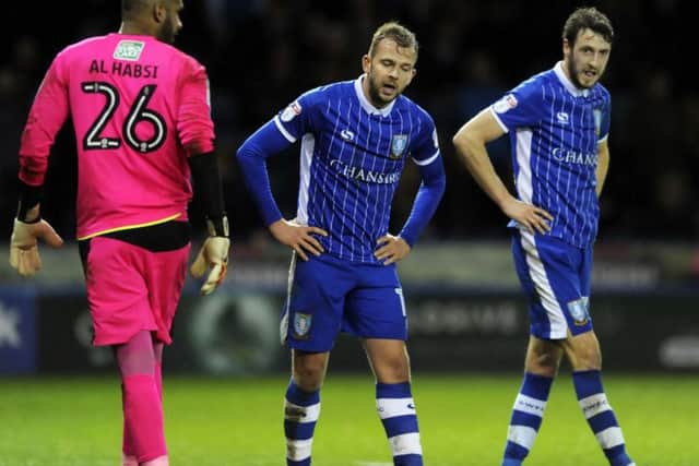 Jordan Rhodes was denied on a couple of occasions by Reading keeper Ali Al Habsi