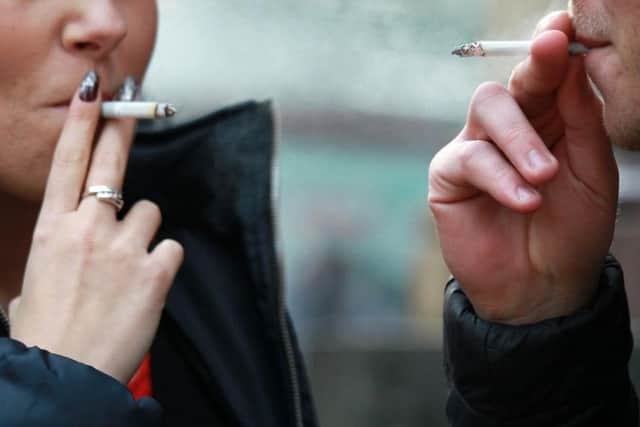 Smokers in South Yorkshire