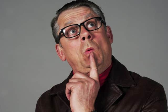 John Shuttleworth, presenting his Last Will and Tasty Mint