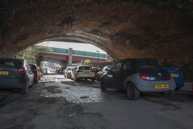 Blast Lane where many city centre commuters park their car