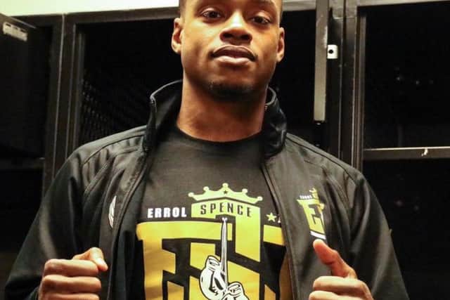 Errol Spence - over from the States