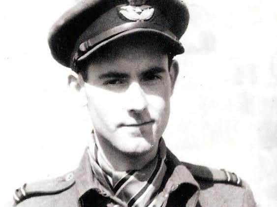 Dennis Barry during his days as a pilot (Graham Pitchfork)