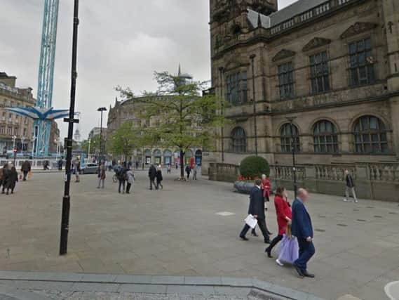 Sheffield city centre. Picture: Google