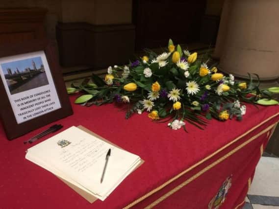 A book of condolence has opened in Sheffield