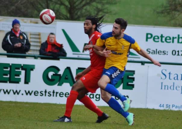 Josh Meade will be missing for Stocksbridge Park Steels this weekend. Picture: Gillian Handisides