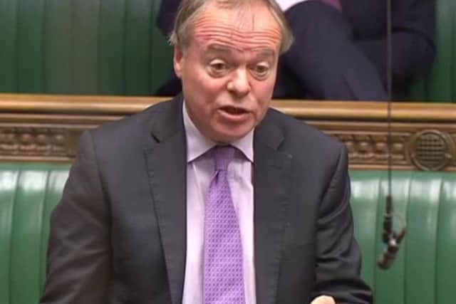 Sheffield South East MP Clive Betts. Picture: Parliament TV