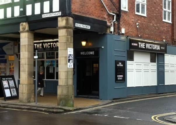 Pictured is the Victoria pub, on Knifesmithgate, Chesterfield.