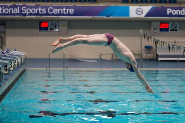 Max hopes to break world records at the British Swimming Championships